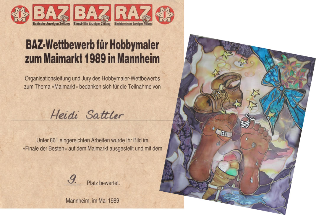 Maimarkt Mannheim - BAZ Wettbewerb Hobbymaler - HS Alpha