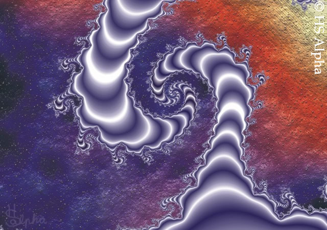Connection - hsalpha - Kunstdruck