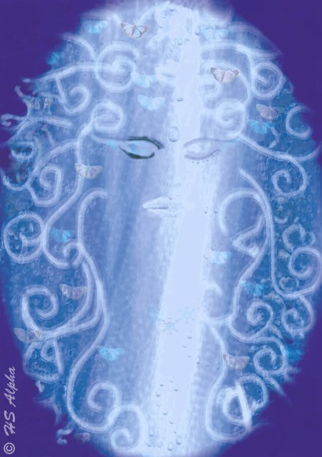 Erstlingswert Digital painting von hsalpha - princess of water