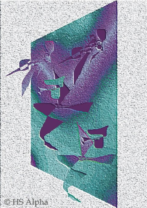 The wall - hsalpha - Digital Art