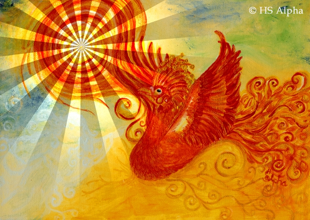 Legend of the firebird - Phönix - Feuervogel - hs alpha - hsalpha