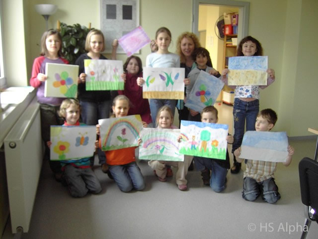 Malworkshop Kinderschutzbund Germersheim e.V. mit H.A. Sattler